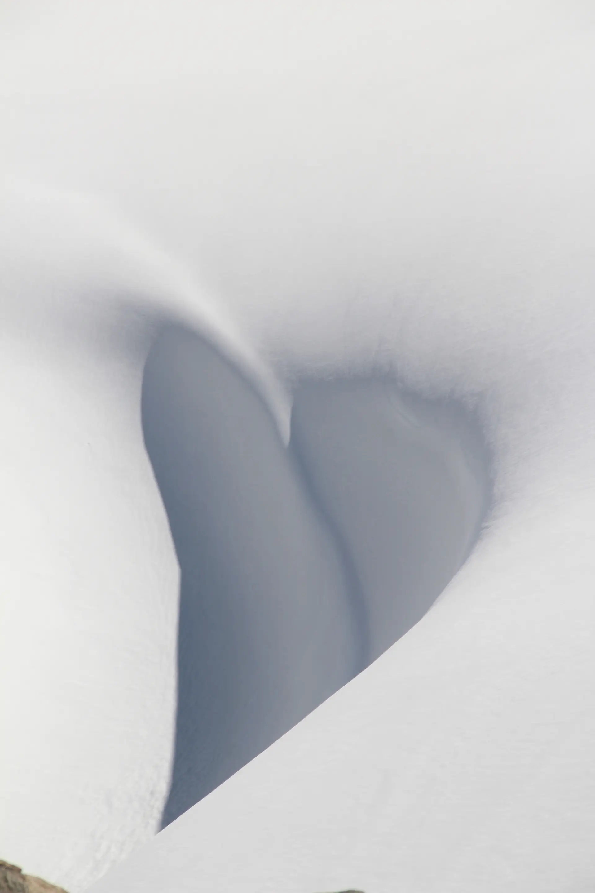 Un cœur apparu au pied de la Dent Blanche, au tout début de la quête, pour me rappeler que mes proches attendraient fébrilement mon retour à chaque ascension