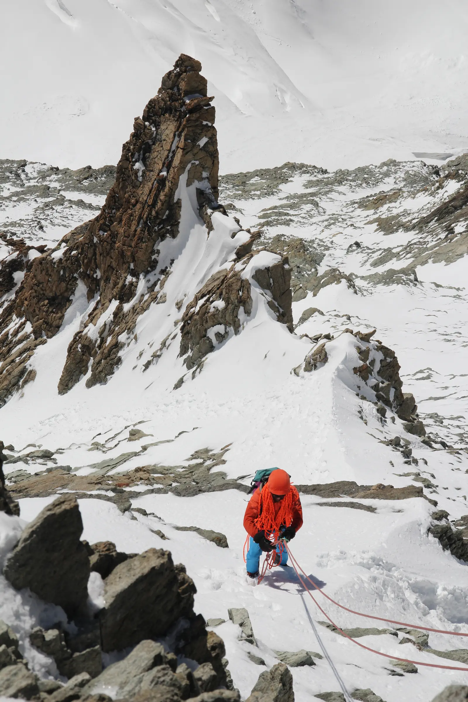 Conditions hivernales pour des noces blanches avec la Reine du Val d'Hérens — photo 9