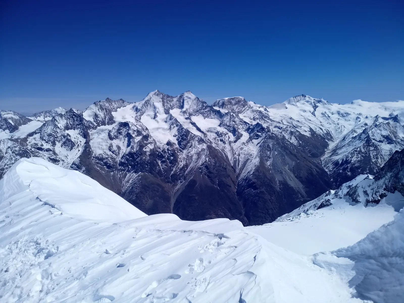Bishorn : premier 4000 à ski, gravi d'une traite depuis la vallée — photo 4