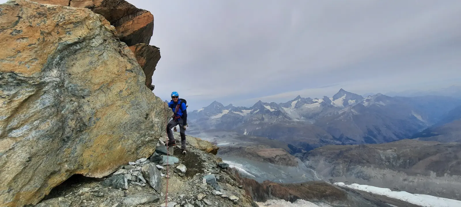 Spaghetti Tour : la grande traversée des 4000 du Mont Rose — photo 14