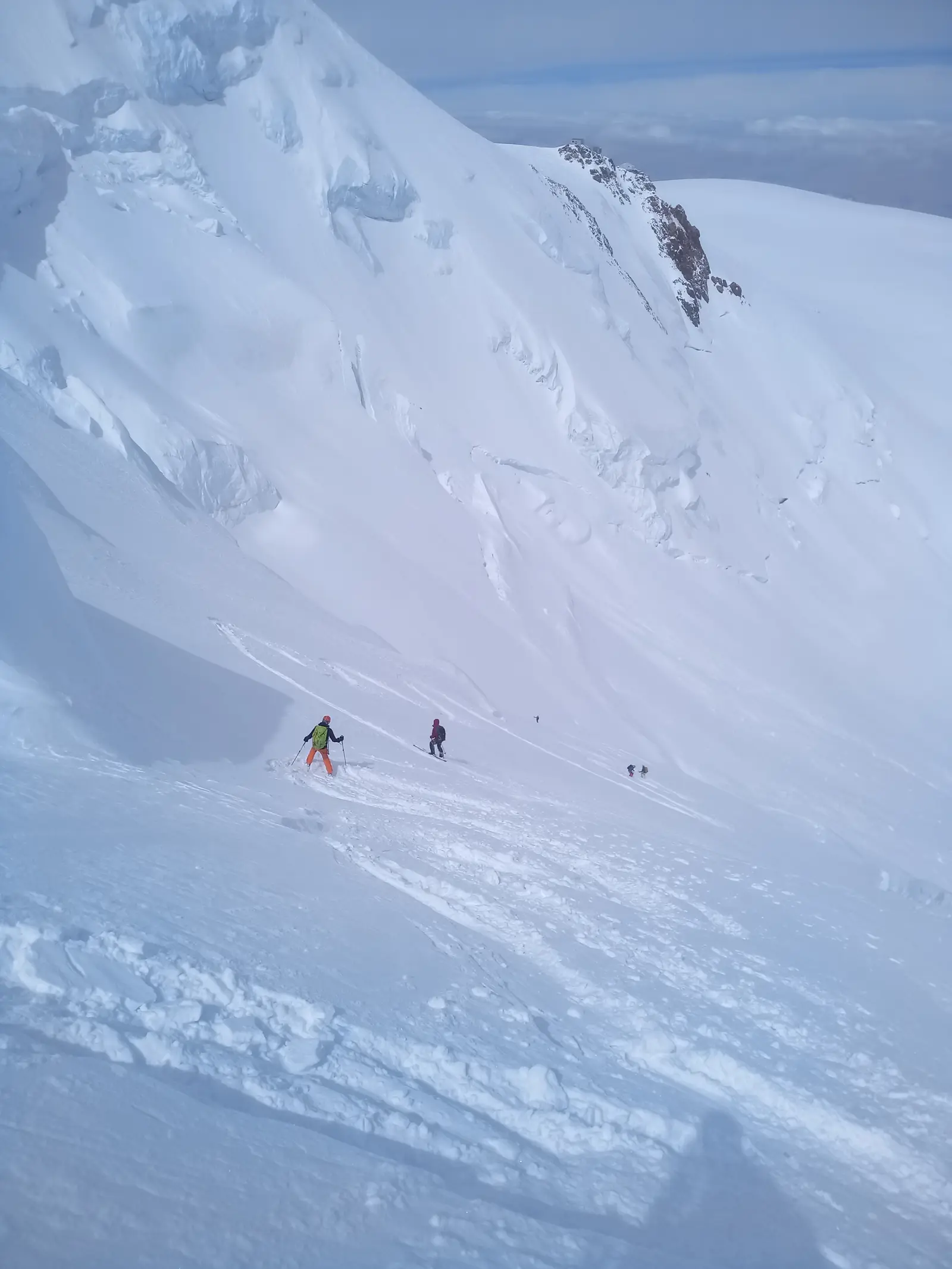 Mont Blanc : solo depuis Chamonix et descente dans une face N superbement meringuée — photo 6