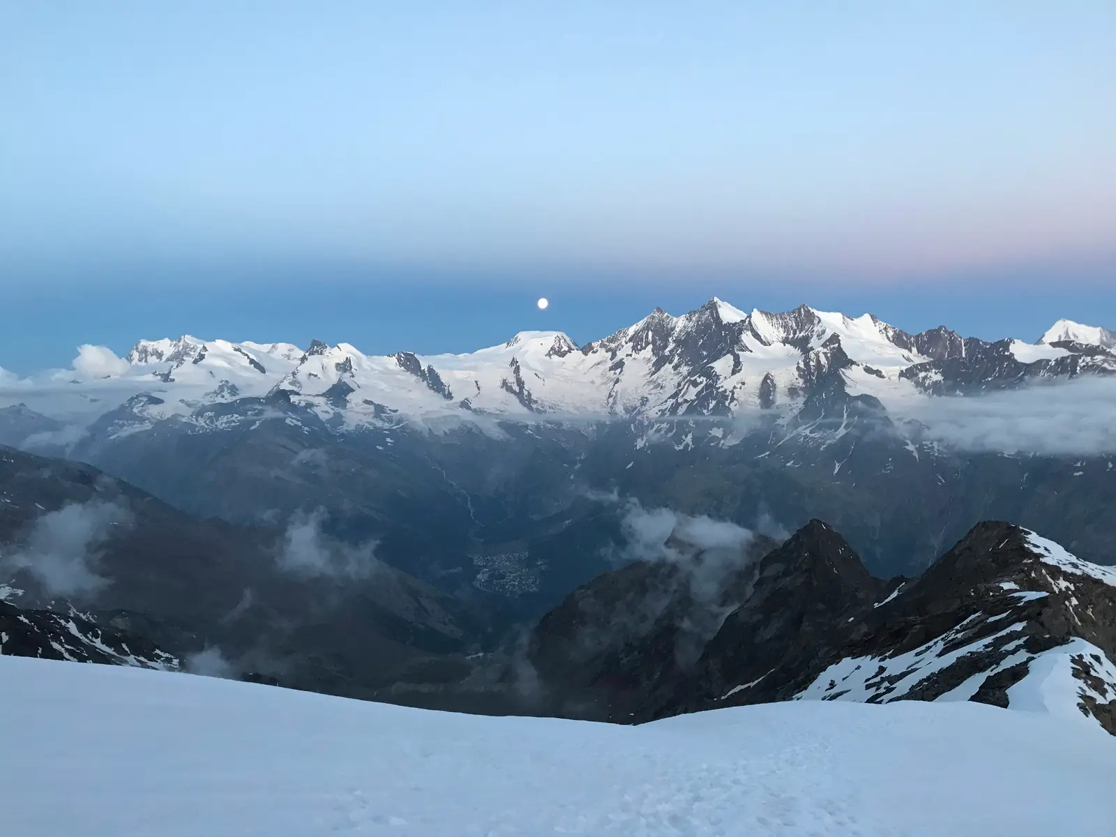 Traversée Fletschhorn – Lagginhorn : la chance du débutant — photo 2