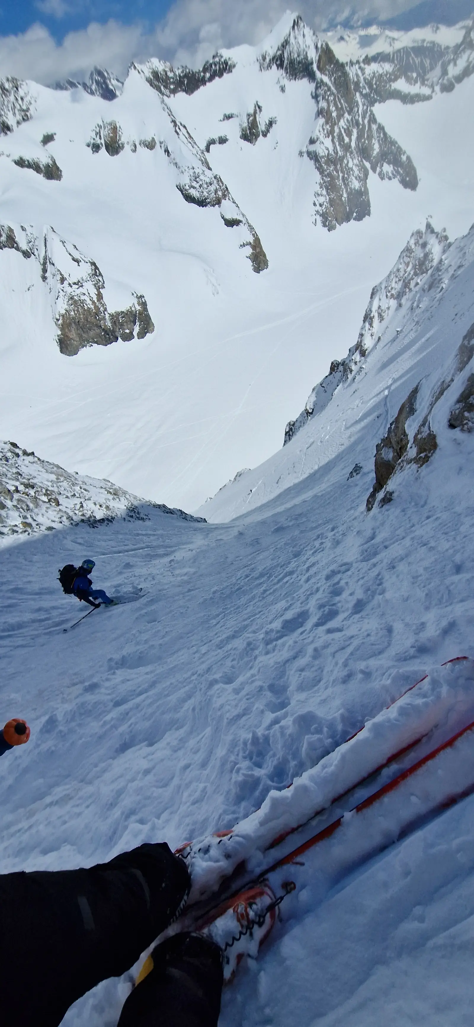 Pente raide & lancer de ski dans le massif des Écrins — photo 11