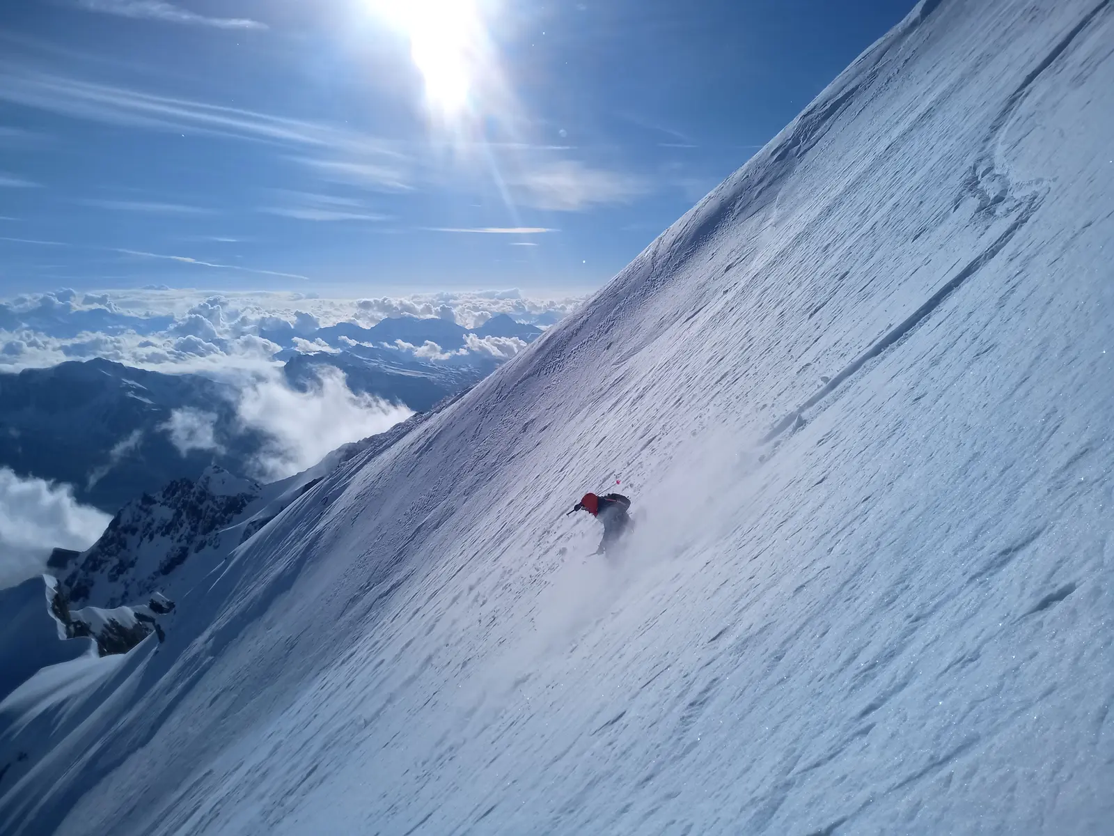 Pente raide & lancer de ski dans le massif des Écrins — photo 18