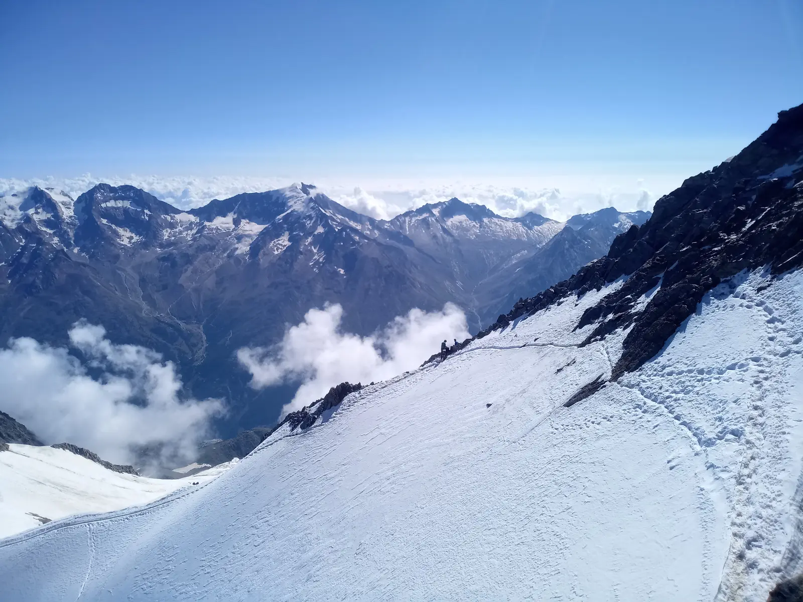 Nadelgrat intégrale : de Saas-Fee à Gasenried par le fil de 5 nouveaux 4000 — photo 9