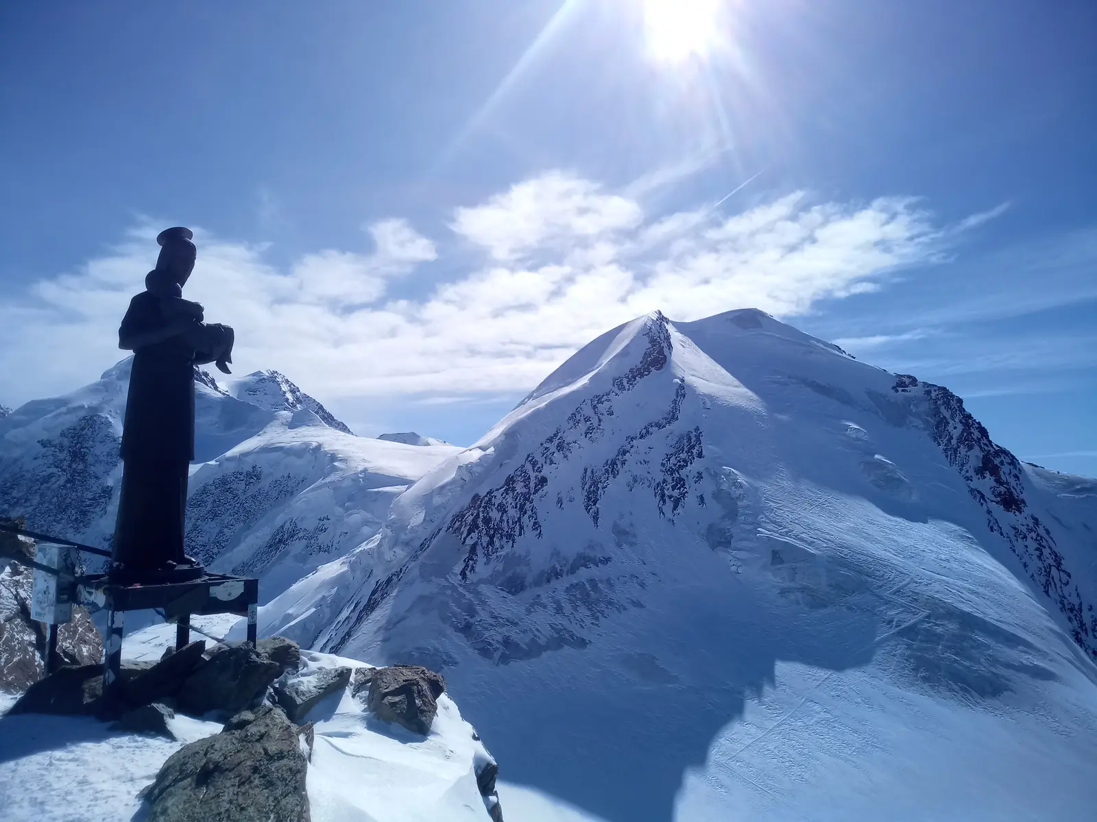 Une nouvelle saison reprend : turbo bambée en solitaire dans le Mont Rose — photo 3