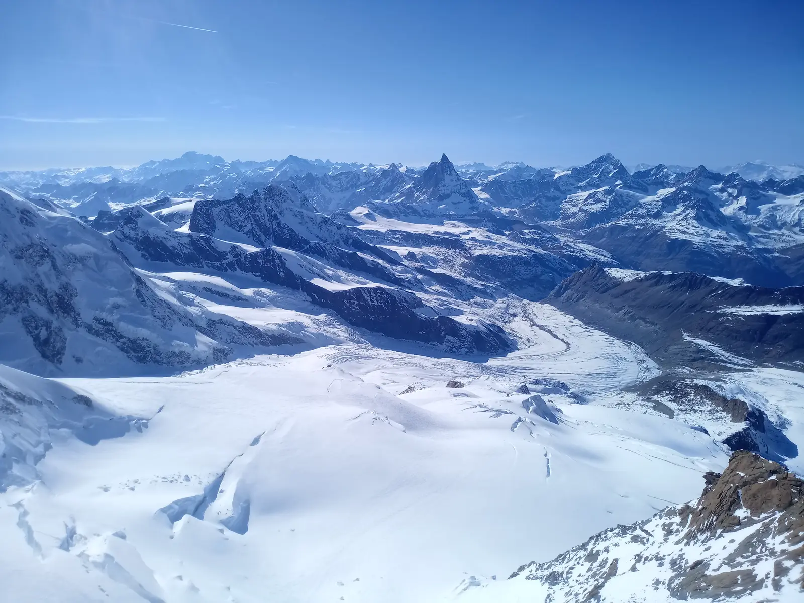 Une nouvelle saison reprend : turbo bambée en solitaire dans le Mont Rose — photo 4