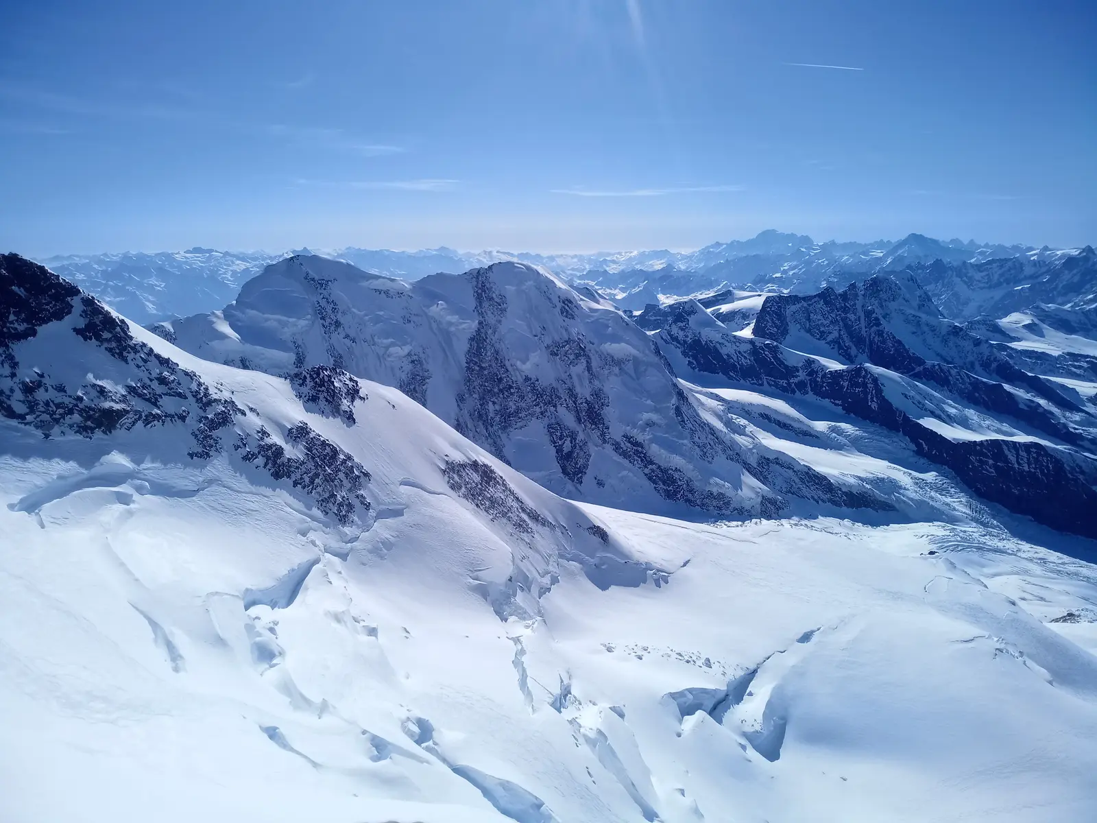 Une nouvelle saison reprend : turbo bambée en solitaire dans le Mont Rose — photo 5