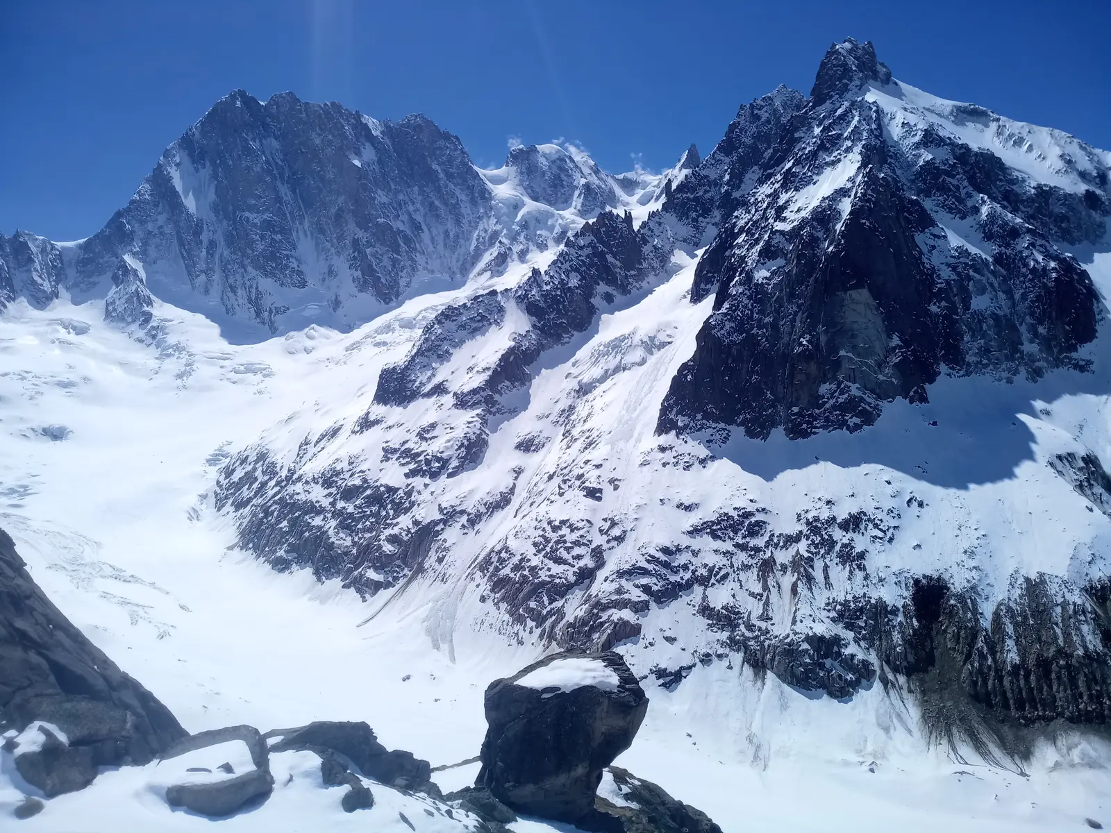 Sur les traces d'Armand Charlet et sur le fil de l'arête du Jardin — photo 2