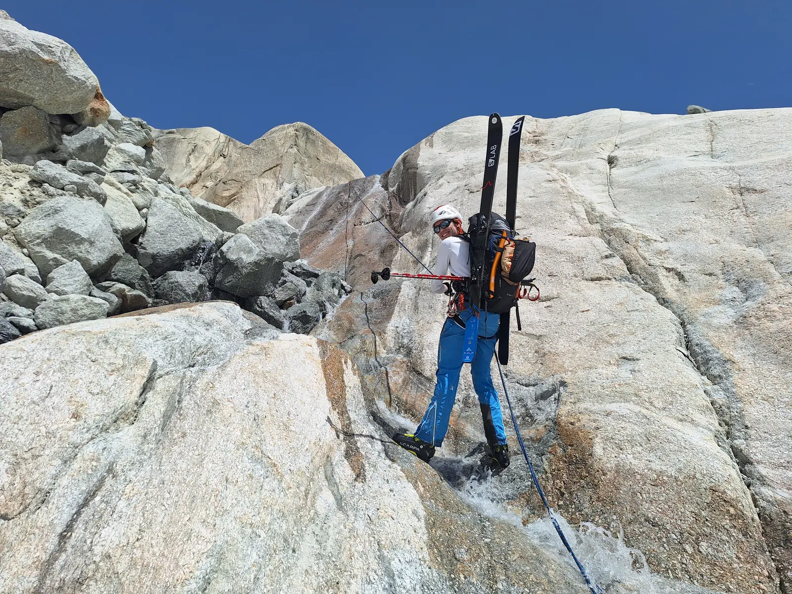 Sur les traces d'Armand Charlet et sur le fil de l'arête du Jardin — photo 9