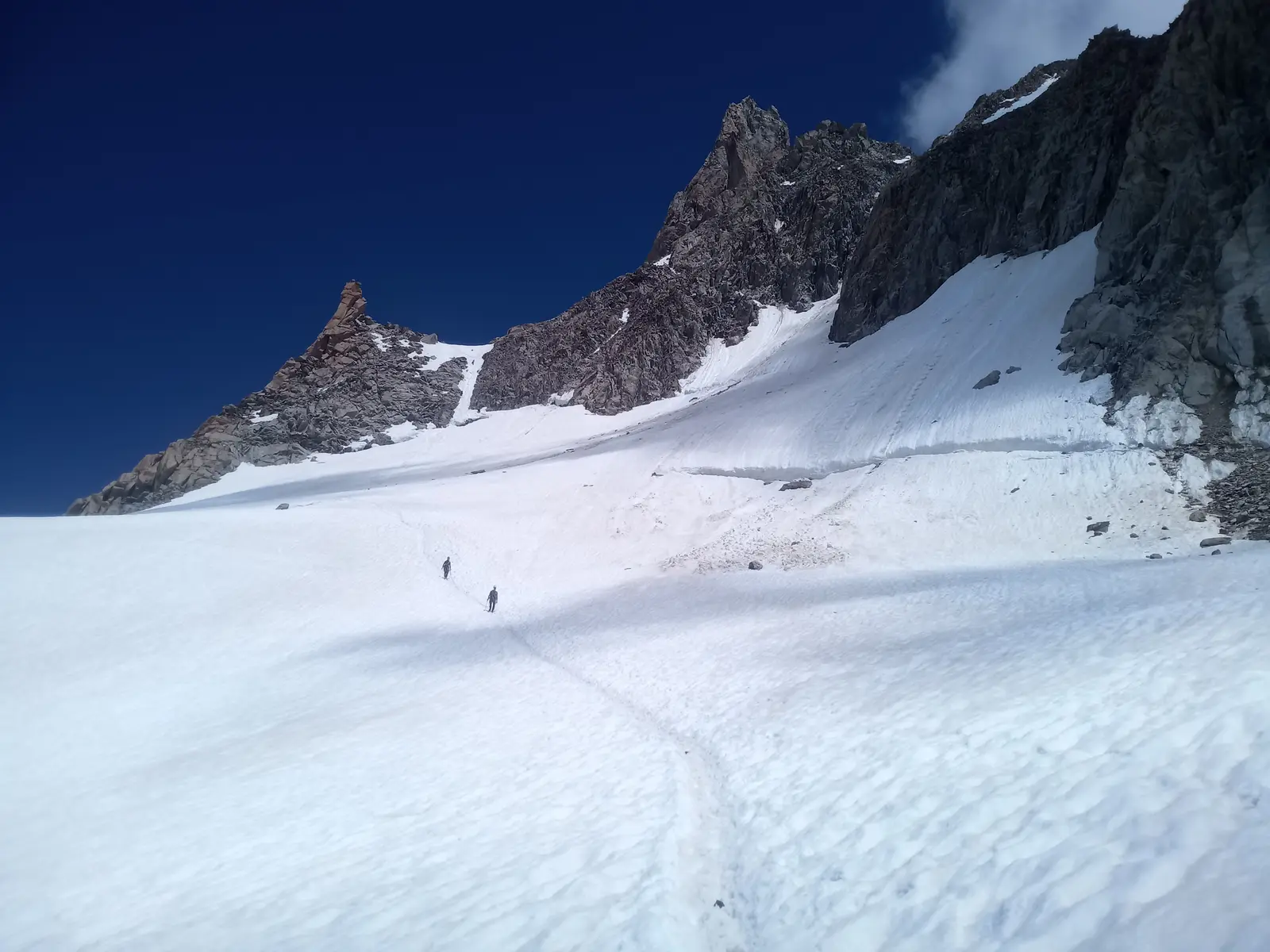 Superbe granite sur l'arête nord de la Dent du Géant — photo 8