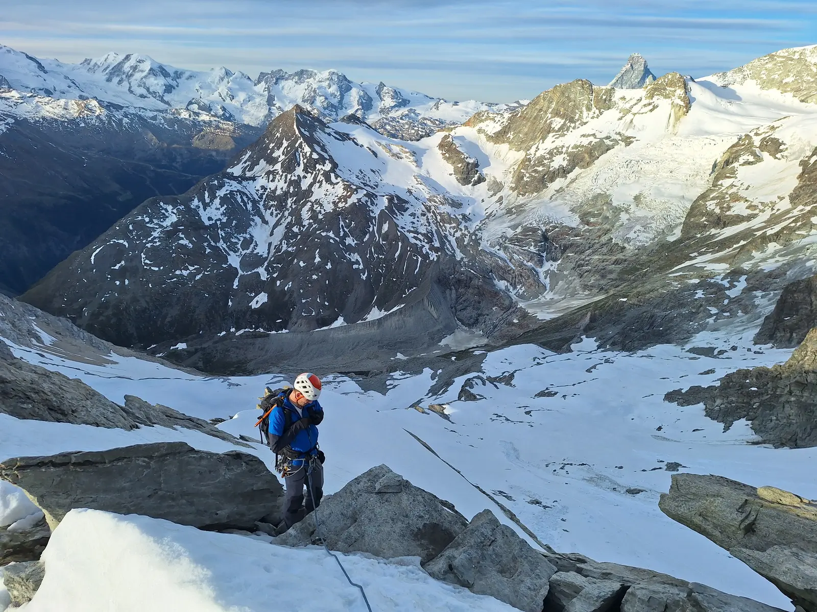 La quête reprend en fanfare avec un one shot sur le Weisshorn — photo 2