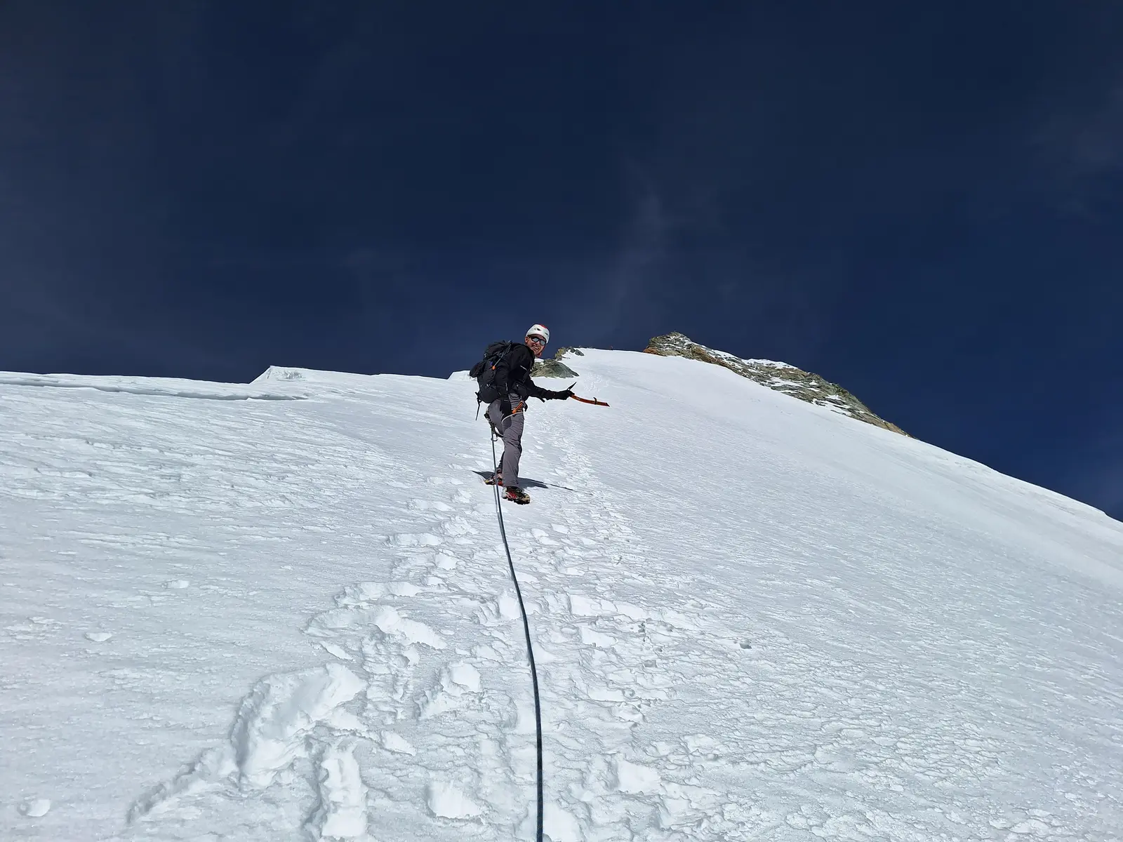 La quête reprend en fanfare avec un one shot sur le Weisshorn — photo 5