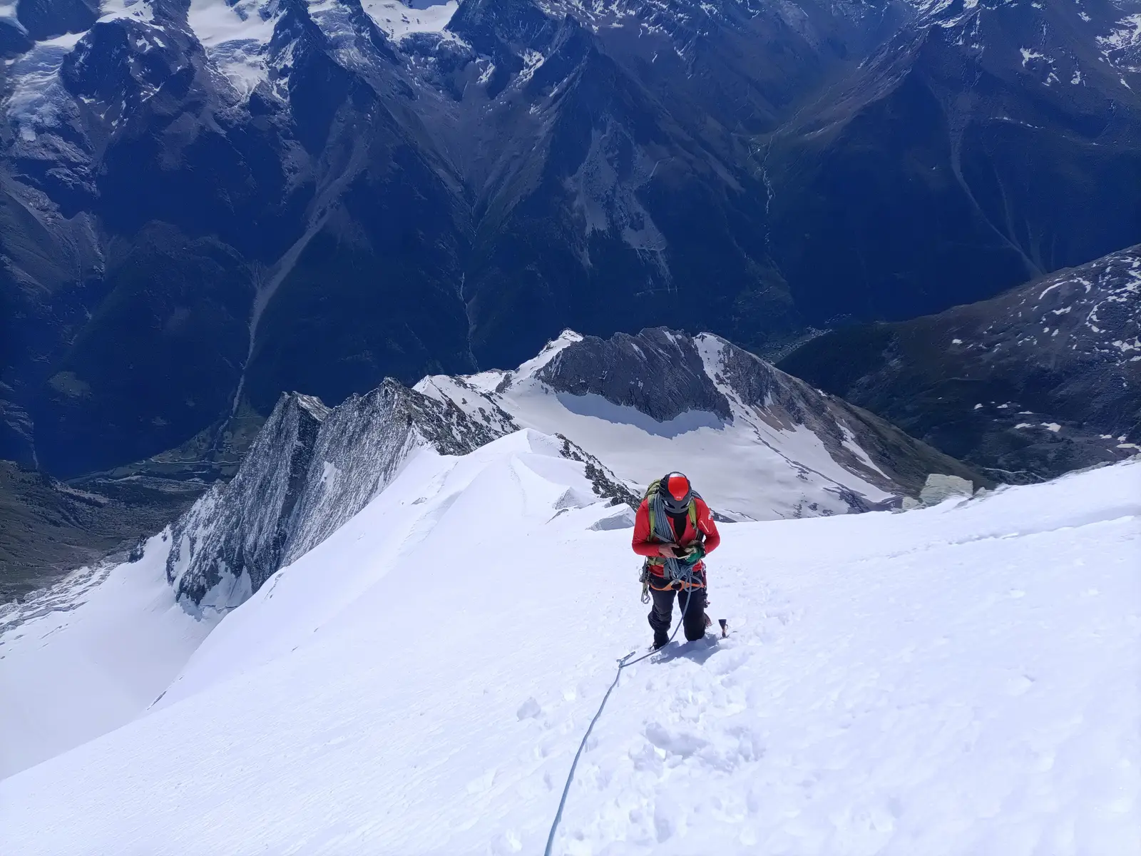 La quête reprend en fanfare avec un one shot sur le Weisshorn — photo 6